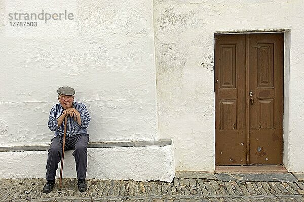 Monsaraz  Bezirk Evora  Alentejo  Portugal  Europa