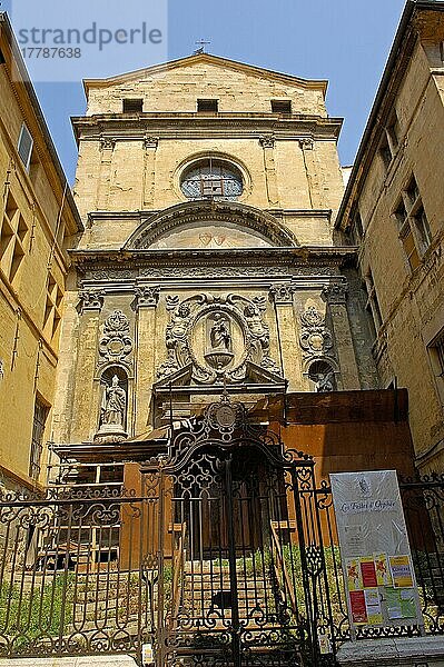 Altstadt  Kirche  Aix en Provence  Provence  Frankreich  Europa