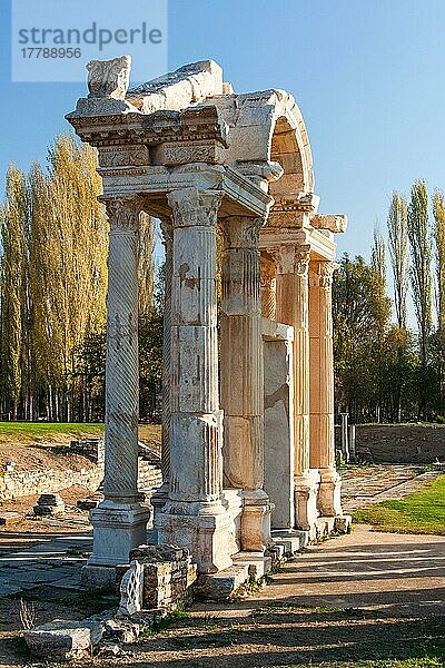 Aphrodite-Tempel  Aphrodisias  Türkei  Asien