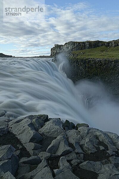 Dettifoss  Schlucht Jökulsargljufur  Joekulsa a Fjöllum  Jökulsargljufur Nationalpark  Nordisland  Island  Europa