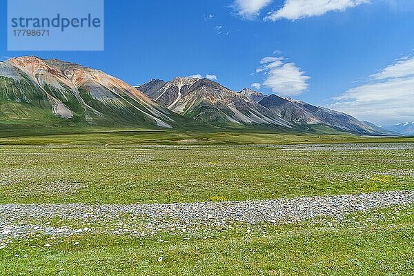 Naryn-Schlucht  Region Naryn  Kirgisistan