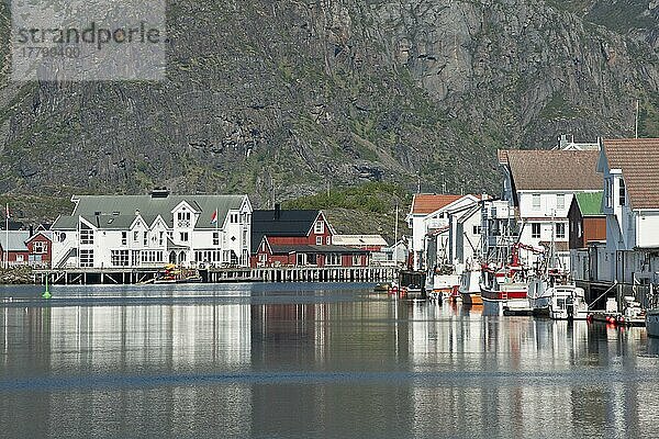 Henningsvaer  Lofoten  Norwegen  Europa