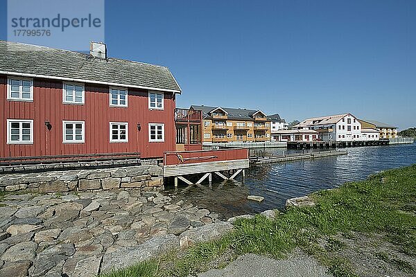 Altstadtbereich  Kabelvag  Lofoten  Norwegen  Europa