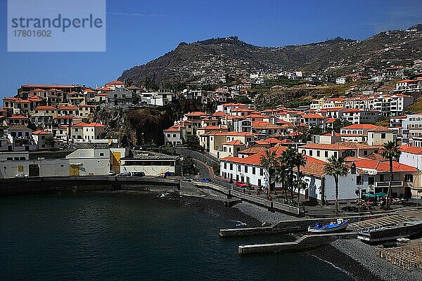 Camara de Lobos  am Hafen  Fischerort  Fischerdorf  Madeira