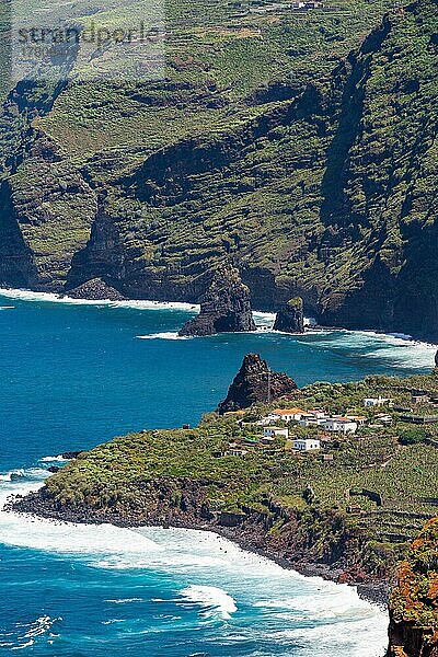 Dorf La Fajana de Franceses  Insel La Palma  Kanarische Inseln  Spanien  Europa