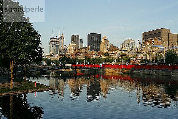 Alter Hafen  Montreal  Provinz Quebec  Kanada  Nordamerika