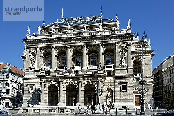 Oper  VI. Budapester Bezirk  Budapest  Ungarn  Europa