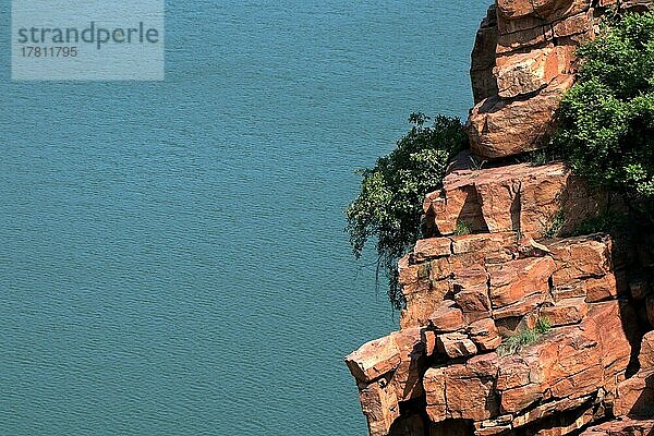 Der landschaftlich reizvolle Grand Canyon of India  Gandikota  Andhra Pradesh  Indien  Asien