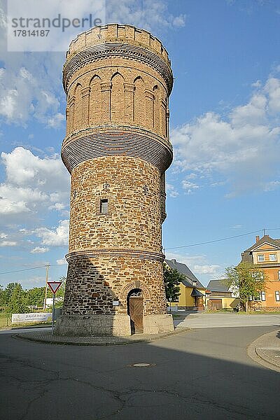 Wasserturm erbaut 1893 in Münstermaifeld  Moseleifel  Eifel  Rheinland-Pfalz  Deutschland  Europa