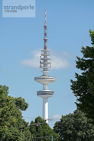 Heinrich-Hertz-Fernsehturm  Hamburg  Deutschland  Europa