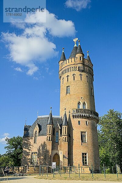 Flatowturm  Park Babelsberg  Potsdam  Brandenburg  Deutschland  Europa