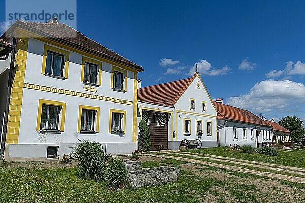 Unesco-Stätte  Historisches Dorf Holasovice  Tschechische Republik  Europa