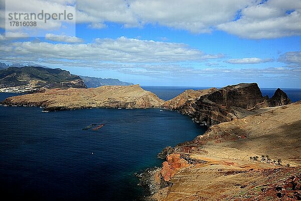 Am Cap Ponta de Sao Lourenco  Landschaft am oestlichen Ende der Insel  Madeira