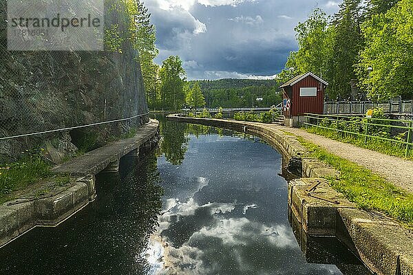 Aquädukt von Haverud Mellerud  Provinz Västras  Schweden  Europa