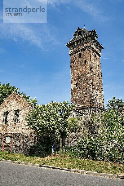 Wasserturm Hirschfelde  Brandenburg  Deutschland  Europa