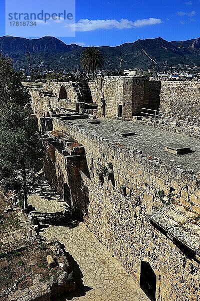 In der Festung von Girne  Kyrenia  Hafenburg  Nordzypern