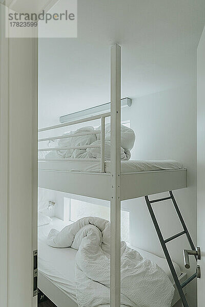 Bedroom with bunkbed at home