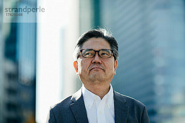 Porträt eines japanischen Mannes