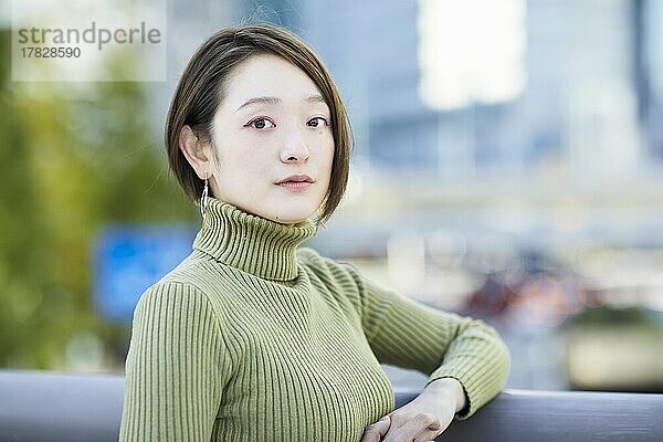 Japanese woman portrait