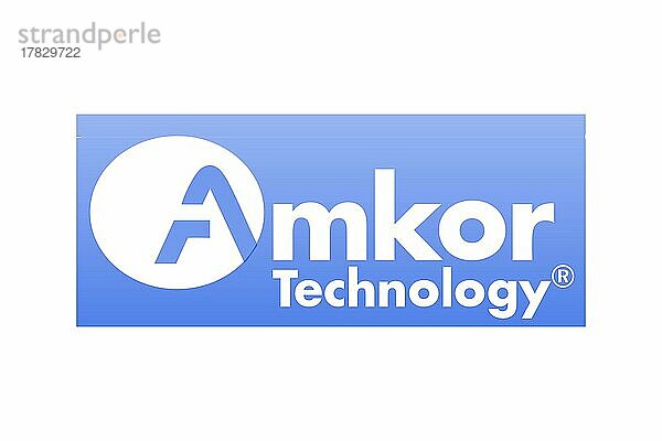 Amkor Technology  Logo  Weißer Hintergrund