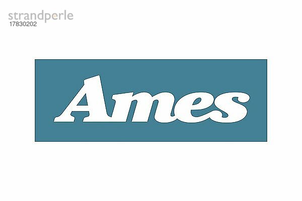 Ames department store  Logo  Weißer Hintergrund