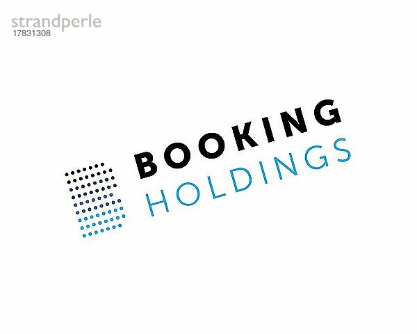 Booking Holdings  gedrehtes Logo  Weißer Hintergrund