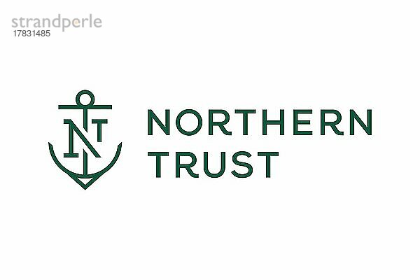 Northern Trust  Logo  Weißer Hintergrund