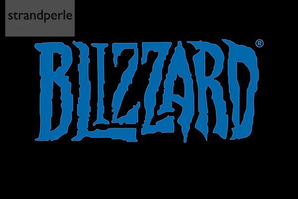 Blizzard Entertainment  Logo  Schwarzer Hintergrund