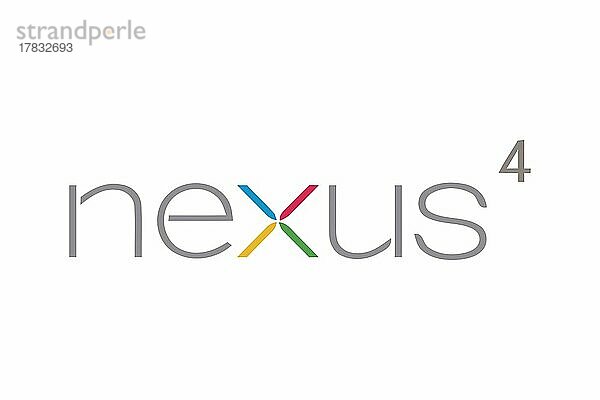 Nexus 4  Logo  Weißer Hintergrund