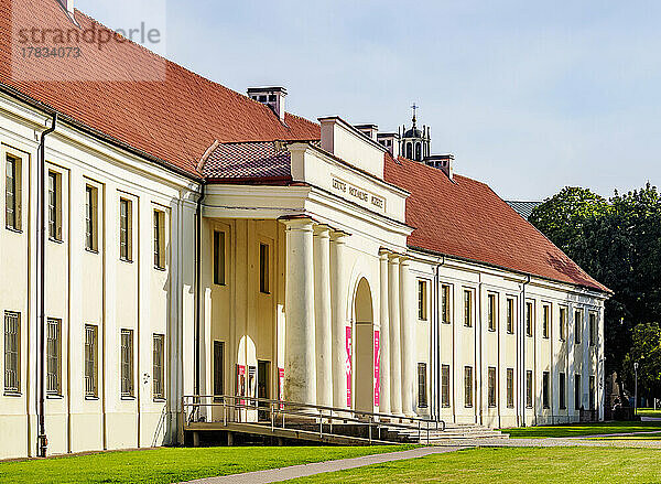 Das Neue Arsenal und Nationalmuseum von Litauen  Vilnius  Litauen  Europa