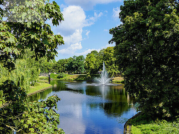 Stadtkanal  Riga  Lettland  Europa