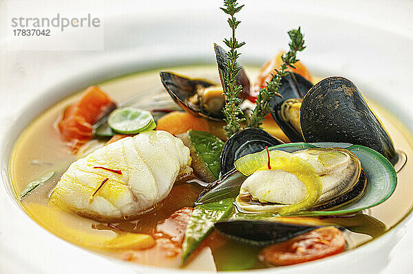Bouillabaisse - französische Fischsuppe