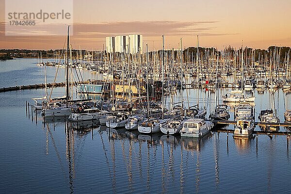 Burgtiefe Marina  Burgtiefe  Insel Fehmarn  Schleswig-Holstein  Deutschland  Europa