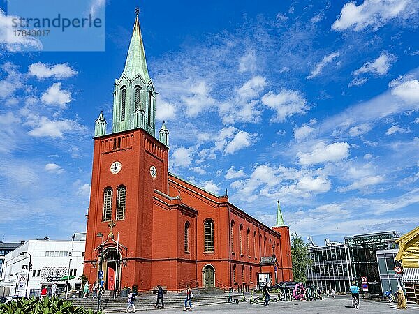 Kirche St. Petri Kirke  Stavanger  Rogaland  Norwegen  Europa