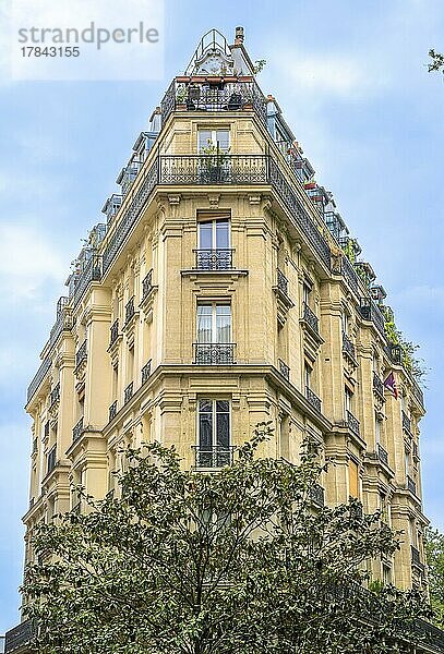 Innenstadt Gebäude  Paris  Frankreich  Europa