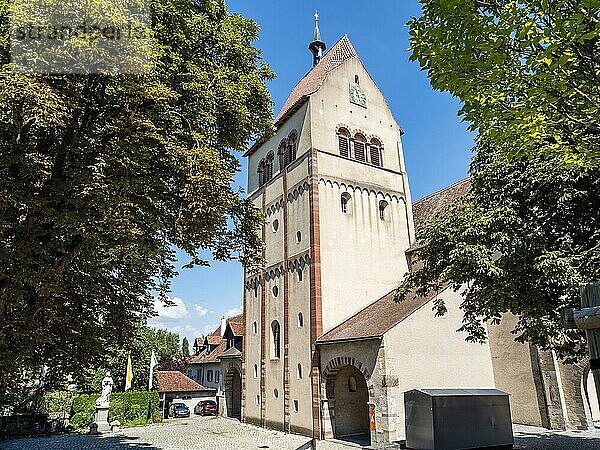 Münster St. Maria und Markus  Marienmünster  Mittelzell  Insel Reichenau  Bodensee  Landkreis Konstanz  Baden-Württemberg  Deutschland  Europa