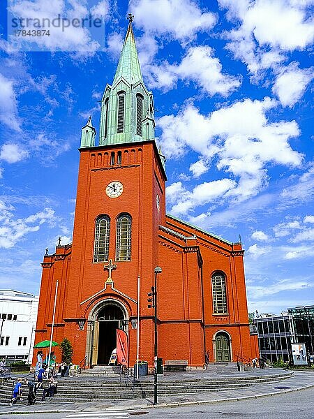 Kirche St. Petri Kirke  Stavanger  Rogaland  Norwegen  Europa