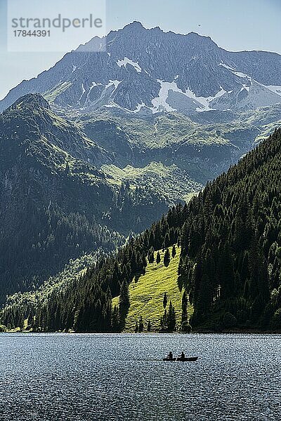 Vilsalpsee  Drei Seen Wanderung  Tannheimer Tal  Tirol  Österreich  Europa