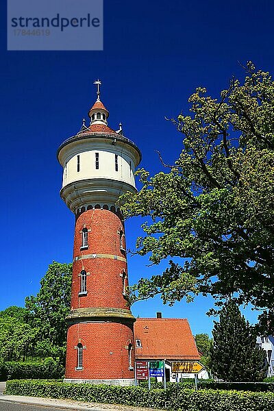 Historischer Wasserturm in Schillingsfürst. Schillingsfürst  Ansbach  Mittelfranken  Bayern  Deutschland  Europa