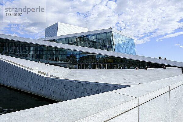 Opernhaus Oslo  Operahuset Oslo  Oslo  Norwegen  Europa