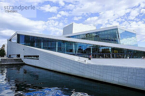 Opernhaus Oslo  Operahuset Oslo  Oslo  Norwegen  Europa