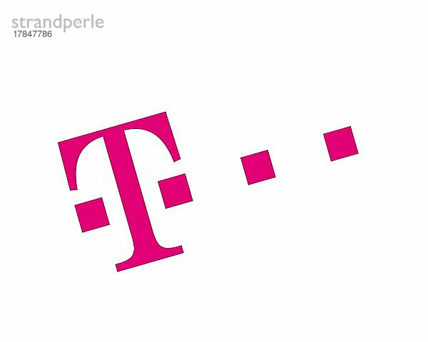 T Mobile Netherlands  gedrehtes Logo  Weißer Hintergrund
