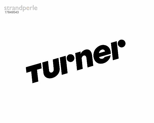 Turner Broadcasting System  gedrehtes Logo  Weißer Hintergrund