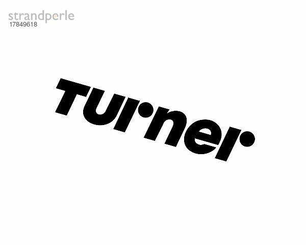 Turner Broadcasting System  gedrehtes Logo  Weißer Hintergrund B