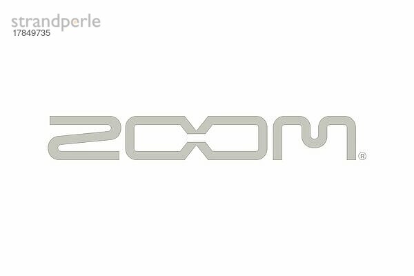 Zoom Corporation  Logo  Weißer Hintergrund