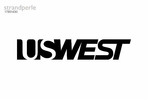 US West  Logo  Weißer Hintergrund