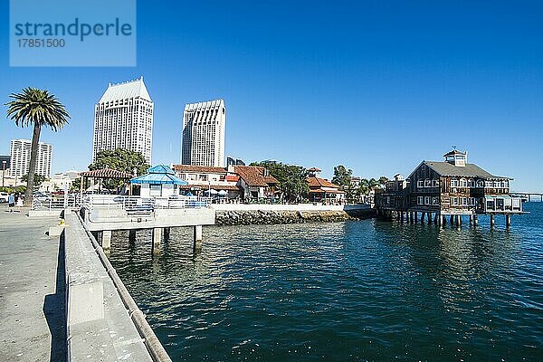 Überblick über den Markt im Thunfischhafen  San Diego  Kalifornien  USA  Nordamerika