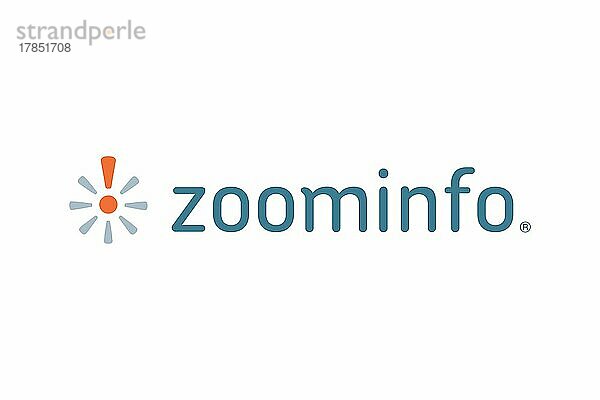 ZoomInfo  Logo  Weißer Hintergrund