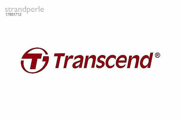 Transcend Information  Logo  Weißer Hintergrund