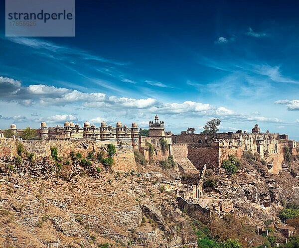 Mogul-Architektur  Gwalior Fort. Gwalior  Madhya Pradesh  Indien  Asien